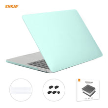 Load image into Gallery viewer, ENKAY 3 in 1 Matte Laptop Protective Case + EU Version TPU Keyboard Film + Anti-dust Plugs Set for MacBook Pro 13.3 inch A2251 &amp; A2289 &amp; A2338 (with Touch Bar), For MacBook Pro 13.3 inch A2251 (with Touch Bar)