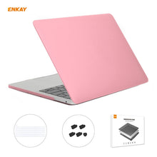 Load image into Gallery viewer, ENKAY 3 in 1 Matte Laptop Protective Case + EU Version TPU Keyboard Film + Anti-dust Plugs Set for MacBook Pro 13.3 inch A2251 &amp; A2289 &amp; A2338 (with Touch Bar), For MacBook Pro 13.3 inch A2251 (with Touch Bar)