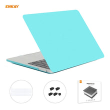 Load image into Gallery viewer, ENKAY 3 in 1 Matte Laptop Protective Case + EU Version TPU Keyboard Film + Anti-dust Plugs Set for MacBook Pro 13.3 inch A2251 &amp; A2289 &amp; A2338 (with Touch Bar), For MacBook Pro 13.3 inch A2251 (with Touch Bar)