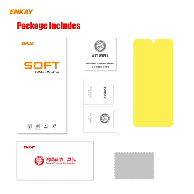 ENKAY Hat-Prince 0.1mm 3D Full Screen Protector Explosion-proof Hydrogel Film
