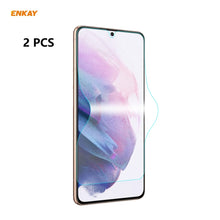 Load image into Gallery viewer, 2 PCS ENKAY Hat-Prince 0.1mm 3D Full Screen Protector Explosion-proof Hydrogel Film, For Samsung Galaxy S21 5G, For Samsung Galaxy S21+ 5G, For Samsung Galaxy S21 Ultra 5G