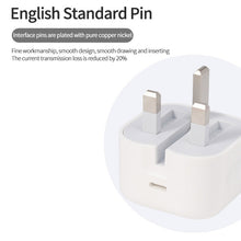 Load image into Gallery viewer, A234 20W PD 3.0 Type-C / USB-C Interface Folding Travel Charger, UK Plug, 20W