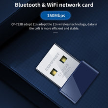 Load image into Gallery viewer, COMFAST CF-723B Mini 2 in 1 USB Bluetooth WiFi Adapter 150Mbps Wireless Network Card Receiver, CF-723B