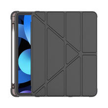 Load image into Gallery viewer, For iPad Air 11 2024 / Air 2022 10.9 Multi-folding Matte Surface Leather Tablet Case with Pen Slot