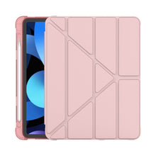 Load image into Gallery viewer, For iPad Air 11 2024 / Air 2022 10.9 Multi-folding Matte Surface Leather Tablet Case with Pen Slot