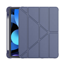 Load image into Gallery viewer, For iPad Air 11 2024 / Air 2022 10.9 Multi-folding Matte Surface Leather Tablet Case with Pen Slot