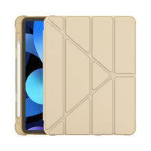 Load image into Gallery viewer, For iPad Air 11 2024 / Air 2022 10.9 Multi-folding Matte Surface Leather Tablet Case with Pen Slot