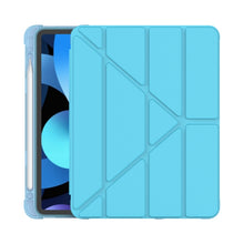 Load image into Gallery viewer, For iPad Air 11 2024 / Air 2022 10.9 Multi-folding Matte Surface Leather Tablet Case with Pen Slot
