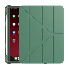 Load image into Gallery viewer, For iPad Air 11 2024 / Air 2022 10.9 Multi-folding Matte Surface Leather Tablet Case with Pen Slot