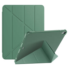 Load image into Gallery viewer, For iPad Air 11 2024 / Air 2022 10.9 Multi-folding Matte Surface Leather Tablet Case with Pen Slot