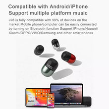 Load image into Gallery viewer, J28 TWS Wireless Bluetooth Earphones LED Digital Display HIFI Music Sport Earphone