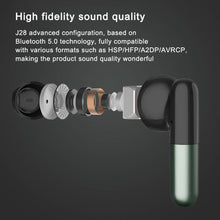 Load image into Gallery viewer, J28 TWS Wireless Bluetooth Earphones LED Digital Display HIFI Music Sport Earphone