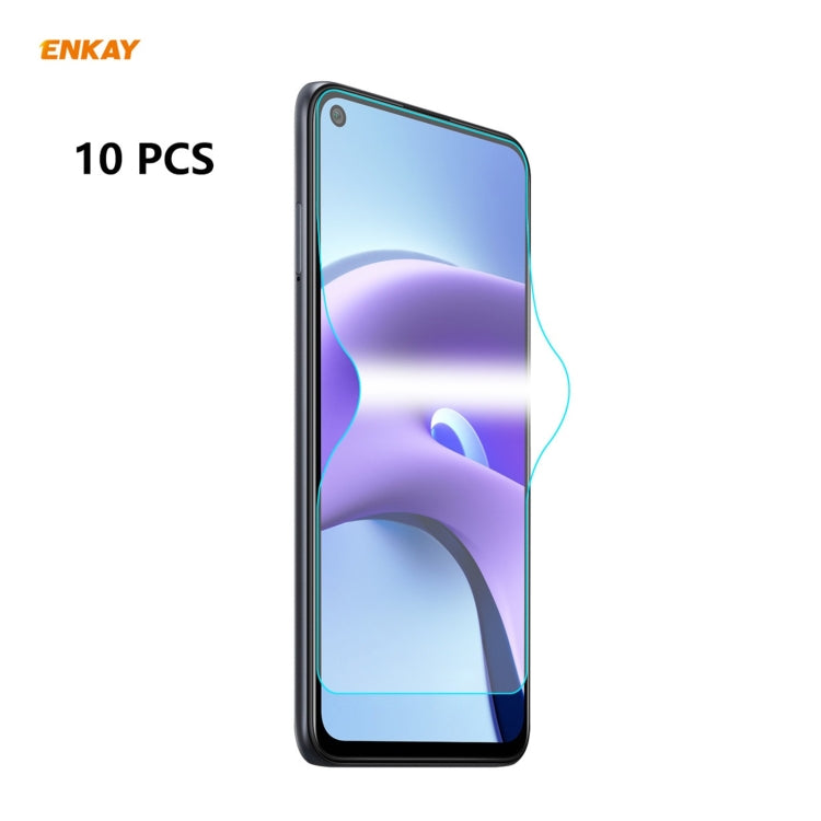 10 PCS ENKAY Hat-Prince 0.1mm 3D Full Screen Protector Explosion-proof Hydrogel Film