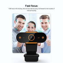 Load image into Gallery viewer, 312 1080P HD USB 2.0 PC Desktop Camera Webcam with Mic, Cable Length: about 1.3m, Regular, with Tripod, Anti-peep