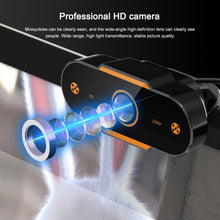 Load image into Gallery viewer, 312 1080P HD USB 2.0 PC Desktop Camera Webcam with Mic, Cable Length: about 1.3m, Regular, with Tripod, Anti-peep
