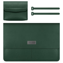 Load image into Gallery viewer, Litchi Pattern PU Leather Waterproof Ultra-thin Protection Liner Bag Briefcase Laptop Carrying Bag for 13-14 inch Laptops, For 13-14 inch
