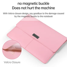 Load image into Gallery viewer, Litchi Pattern PU Leather Waterproof Ultra-thin Protection Liner Bag Briefcase Laptop Carrying Bag for 13-14 inch Laptops, For 13-14 inch