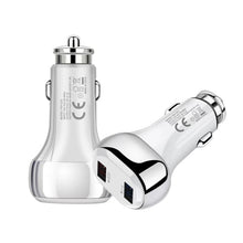 Load image into Gallery viewer, YSY-312 18W Portable QC3.0 Dual USB Mobile Phones and Tablet PCs Universal Car Charger, Car Charger
