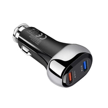 Load image into Gallery viewer, YSY-312 18W Portable QC3.0 Dual USB Mobile Phones and Tablet PCs Universal Car Charger, Car Charger