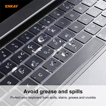 Load image into Gallery viewer, ENKAY Soft TPU Keyboard Protector Film for MacBook Pro 16 inch A2141 / Pro 13.3 inch A2289 &amp; A2251 &amp; A2338 (2020), EU Version