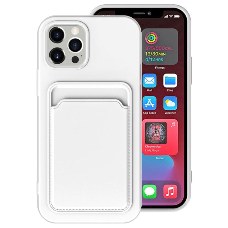 TPU + Flannel Lining Shockproof  Case with Card Slots, For iPhone 12 Pro Max, For iPhone 12 Pro, For iPhone 12, For  iPhone 12 Mini