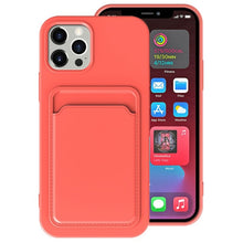 Load image into Gallery viewer, TPU + Flannel Lining Shockproof  Case with Card Slots, For iPhone 11 Pro Max, For iPhone 11, For iPhone 11 Pro