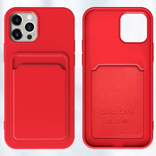 Load image into Gallery viewer, TPU + Flannel Lining Shockproof  Case with Card Slots, For iPhone 11 Pro Max, For iPhone 11, For iPhone 11 Pro