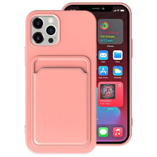 Load image into Gallery viewer, TPU + Flannel Lining Shockproof  Case with Card Slots, For iPhone 11 Pro Max, For iPhone 11, For iPhone 11 Pro