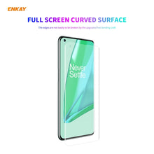 Load image into Gallery viewer, For OnePlus 9 Pro ENKAY Hat-Prince 3D Full Screen PET Curved Hot Bending HD Screen Protector Soft Film