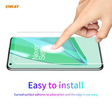 Load image into Gallery viewer, For OnePlus 9 Pro ENKAY Hat-Prince 3D Full Screen PET Curved Hot Bending HD Screen Protector Soft Film