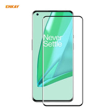 Load image into Gallery viewer, For OnePlus 9 Pro ENKAY Hat-Prince 0.26mm 9H 3D Explosion-proof Full Screen Curved Heat Bending Tempered Glass Film