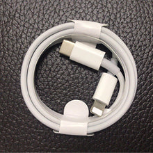 Load image into Gallery viewer, YSY-312PD QC3.0 18W USB + PD 20W USB-C / Type-C Car Charger with Type-C to 8 Pin Data Cable, PD 20W with Type-C to 8 Pin Cable