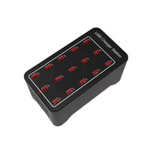 Load image into Gallery viewer, XLD-A7 100W 15 USB Ports Fast Charger Station Smart Charger, AC 100-240V, 100W 15 USB Ports EU Plug, 100W 15 USB Ports US Plug, 100W 15 USB Ports AU Plug, 100W 15 USB Ports UK Plug
