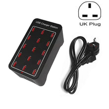 Load image into Gallery viewer, XLD-A7 100W 15 USB Ports Fast Charger Station Smart Charger, AC 100-240V, 100W 15 USB Ports EU Plug, 100W 15 USB Ports US Plug, 100W 15 USB Ports AU Plug, 100W 15 USB Ports UK Plug