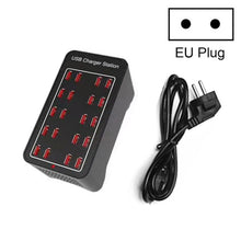 Load image into Gallery viewer, 100W 20 USB Ports Fast Charger Station Smart Charger, AC 100-240V, 100W 20 USB Ports EU Plug, 100W 20 USB Ports US Plug, 100W 20 USB Ports AU Plug, 100W 20 USB Ports UK Plug