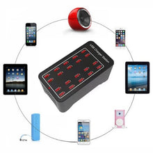 Load image into Gallery viewer, 100W 20 USB Ports Fast Charger Station Smart Charger, AC 100-240V, 100W 20 USB Ports EU Plug, 100W 20 USB Ports US Plug, 100W 20 USB Ports AU Plug, 100W 20 USB Ports UK Plug