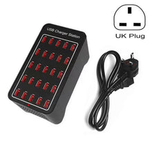 Load image into Gallery viewer, 150W 25 USB Ports Fast Charger Station Smart Charger, AC 110-240V, 150W 25 USB Ports EU Plug, 150W 25 USB Ports US Plug, 150W 25 USB Ports AU Plug, 150W 25 USB Ports UK Plug