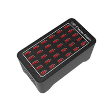Load image into Gallery viewer, XLD-A7 150W 30 USB Ports Fast Charger Station Smart Charger, AC 110-240V, 150W 30 USB Ports EU Plug, 150W 30 USB Ports US Plug, 150W 30 USB Ports AU Plug, 150W 30 USB Ports UK Plug