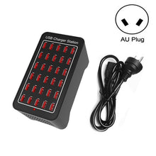Load image into Gallery viewer, XLD-A7 150W 30 USB Ports Fast Charger Station Smart Charger, AC 110-240V, 150W 30 USB Ports EU Plug, 150W 30 USB Ports US Plug, 150W 30 USB Ports AU Plug, 150W 30 USB Ports UK Plug