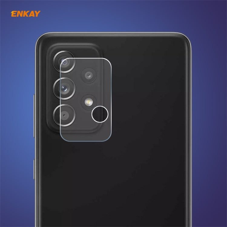 Hat-Prince ENKAY 0.2mm 9H 2.15D Round Edge Rear Camera Lens Tempered Glass Film Protector, For Redmi K40 / K40 Pro / K40 Pro+, For Redmi Note 10 Pro / Note 10 Pro Max, For Samsung Galaxy A52 / A72 (4G/5G)