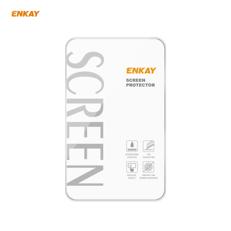 10 PCS Hat-Prince ENKAY 0.2mm 9H 2.15D Round Edge Rear Camera Lens Tempered Glass Film Protector