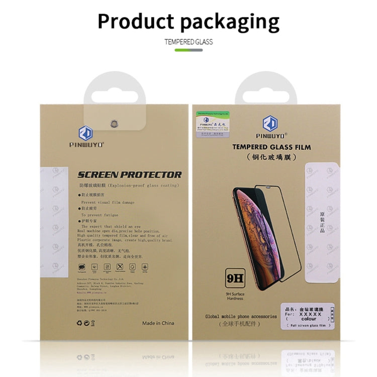 PINWUYO 9H 2.5D Full Screen Tempered Glass Film, For OPPO Reno5 Z / A94, For Lenovo Legion 2 Pro