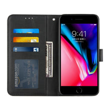 Load image into Gallery viewer, Stitching Calf Texture Buckle Horizontal Flip Leather Case with Holder &amp; Card Slots &amp; Wallet &amp; Lanyard, For iPhone 6 / 7 / 8 / SE 2020