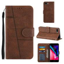 Load image into Gallery viewer, Stitching Calf Texture Buckle Horizontal Flip Leather Case with Holder &amp; Card Slots &amp; Wallet &amp; Lanyard, For iPhone 6 / 7 / 8 / SE 2020