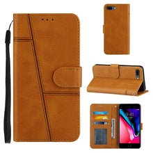 Load image into Gallery viewer, Stitching Calf Texture Buckle Horizontal Flip Leather Case with Holder &amp; Card Slots &amp; Wallet &amp; Lanyard, For iPhone 6 / 7 / 8 / SE 2020