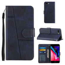 Load image into Gallery viewer, Stitching Calf Texture Buckle Horizontal Flip Leather Case with Holder &amp; Card Slots &amp; Wallet &amp; Lanyard, For iPhone 6 / 7 / 8 / SE 2020