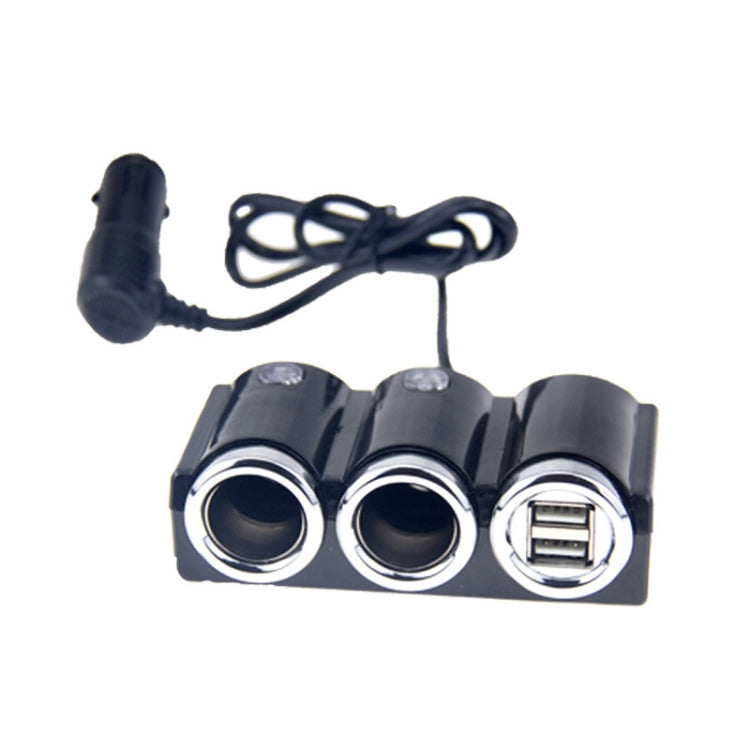 DC 12V / 24V Dual USB Multi Female Car Cigarette Lighter Splitter Socket Adapter Charger Socket Power Adapter / Charger, DC 12V / 24V 2 Socket