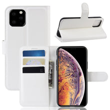 Load image into Gallery viewer, Litchi Skin PU Leather Wallet Stand Mobile Casing for iPhone XI Max （2019）
