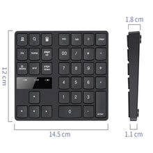 Load image into Gallery viewer, 2.4G USB Wireless Numeric Keypad 35 Keys Charging Digital Keyboard Notebook Laptop Mini Numpad