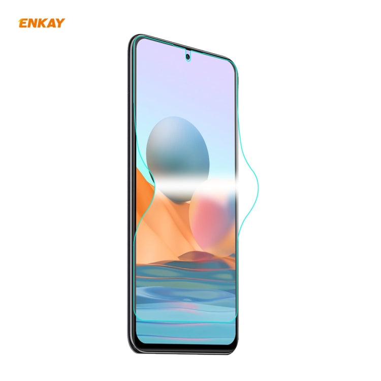 ENKAY Hat-Prince Full Glue Full Coverage Screen Protector Explosion-proof Hydrogel Film